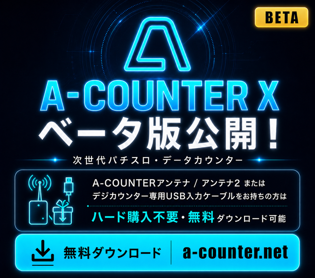 長年お待たせしました!PCデータカウンター「A-COUNTER X」ベータ版、ついに公開🎉 今後iOS/Android対応予定
