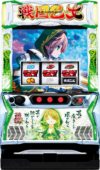 オリンピアエステート L戦国乙女4 戦乱に閃く炯眼の軍師 [カンスケパネル] 中古パチスロ実機　[スマスロ]